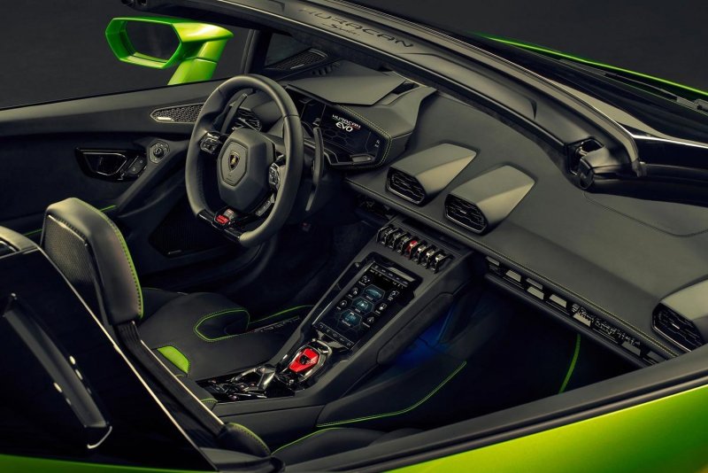 Lamborghini Huracan салон