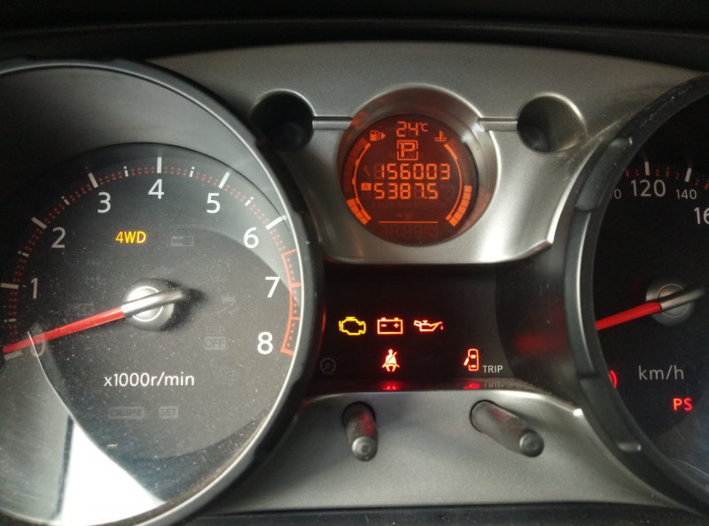 Nissan Qashqai 2008 приборная