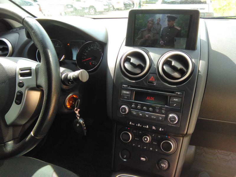 Nissan Qashqai j10 мультимедиа