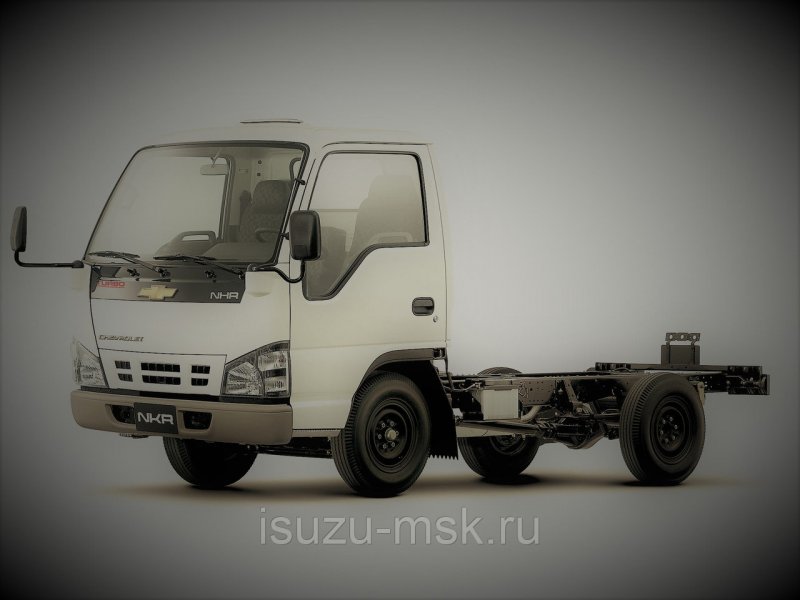 Isuzu NPR 75 борт КМУ