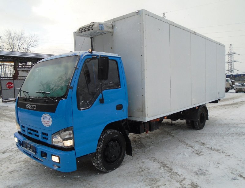 Nqr75 борт тент