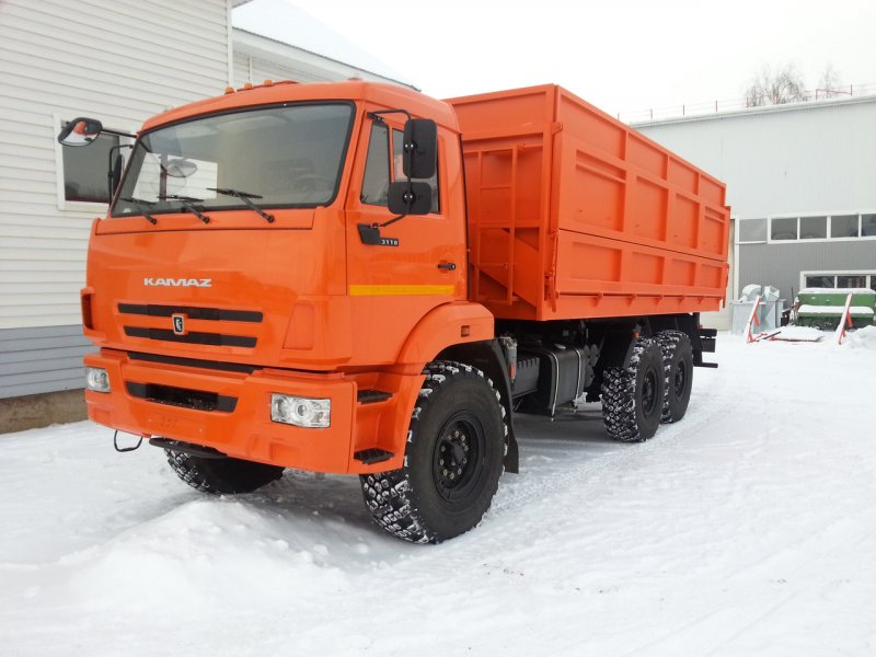 КАМАЗ 43118 самосвал 6х6