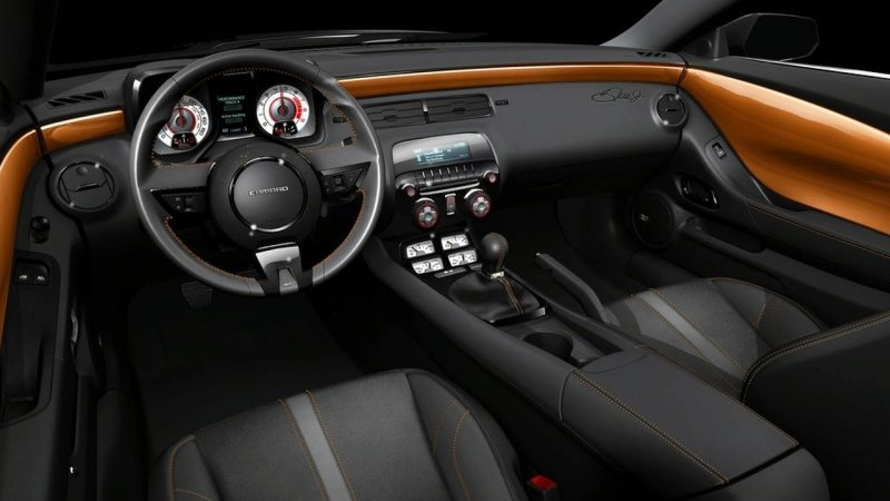 Chevrolet Camaro vi кабриолет салон