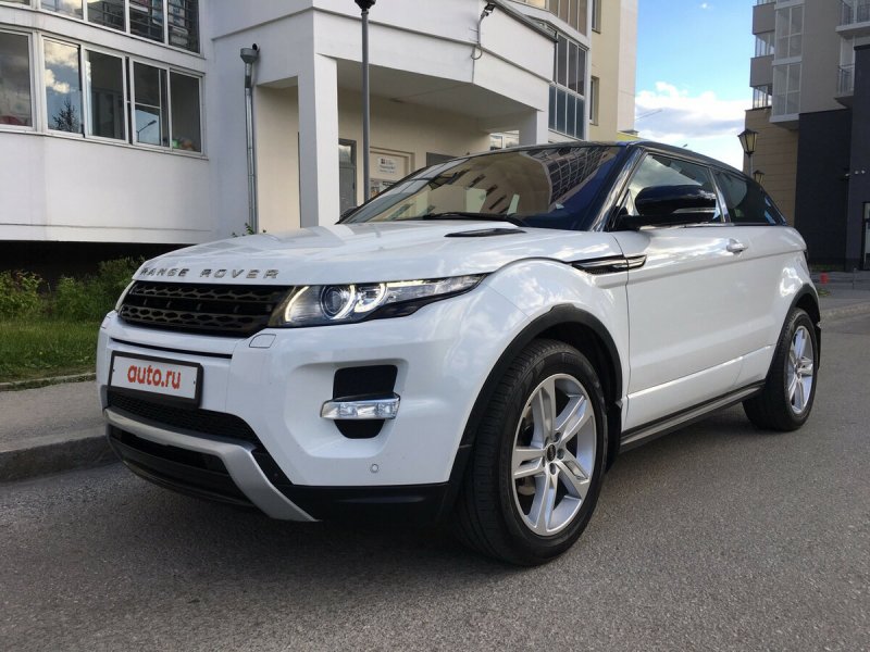 Range Rover Evoque 2012 белый