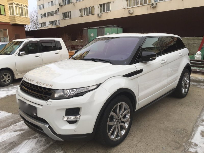 Range Rover Evoque 2012 белый