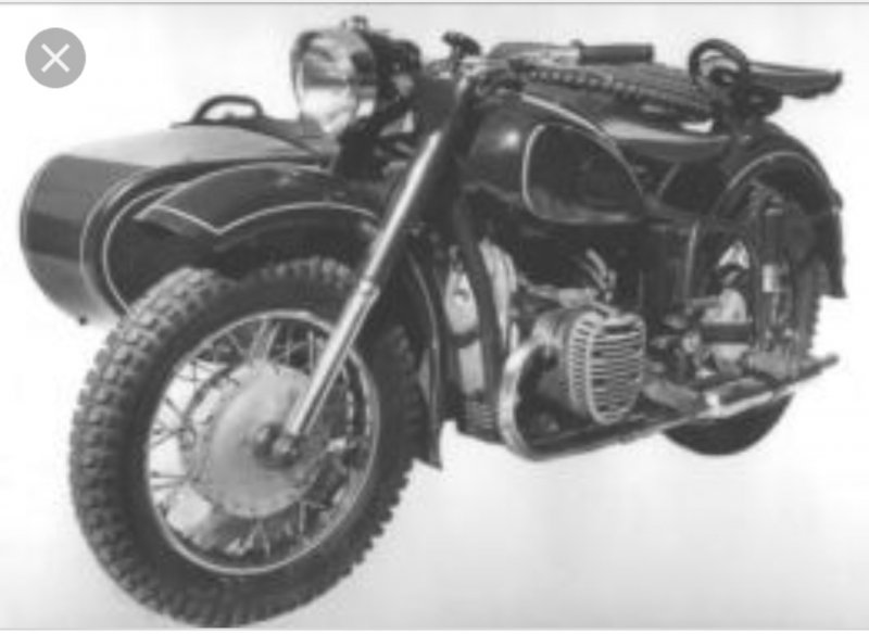 Мотоцикл Урал к 750