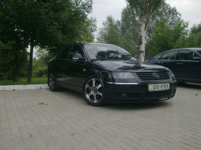 Passat b5 чёрный Tuning