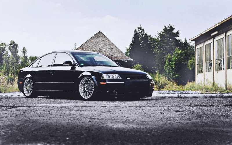 VW Passat b5 stance