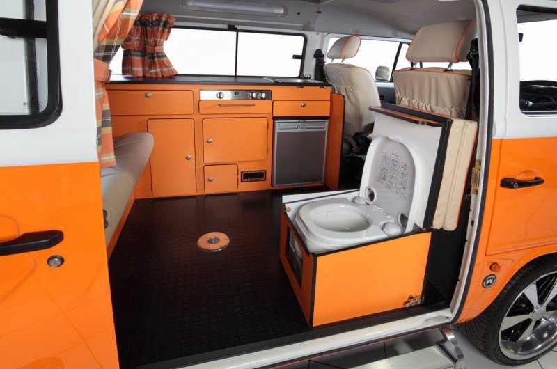VW t3 Camper Interior