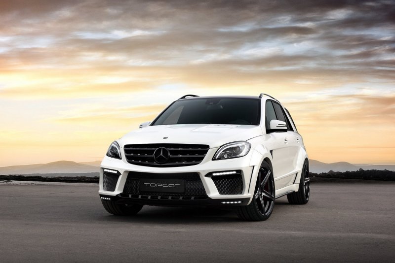 Мерседес ml 63 AMG салон