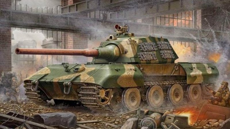 Е-100 танк
