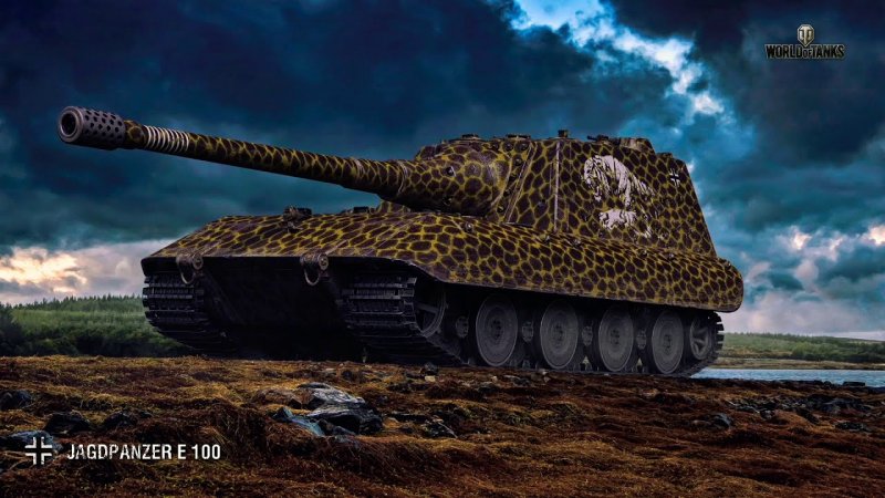Модель танка е 100