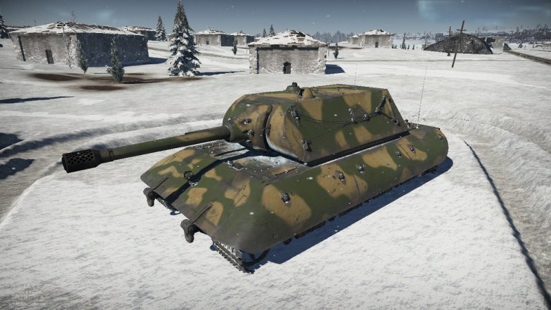 Танк e100 в World of Tanks