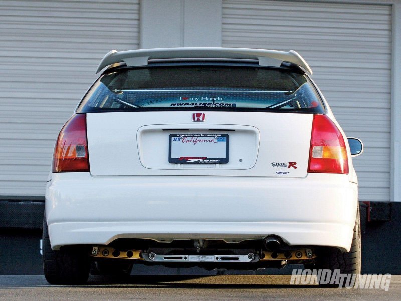 Honda Civic Type r сзади