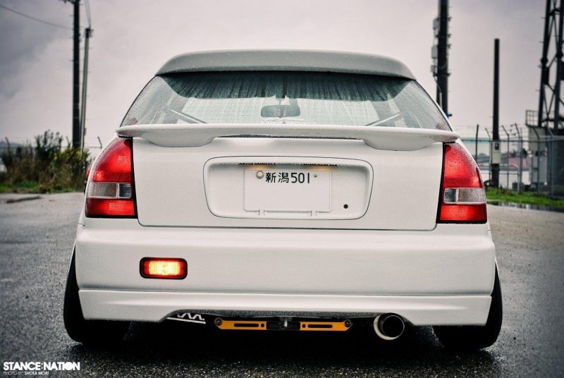 Honda Civic ek9 сзади