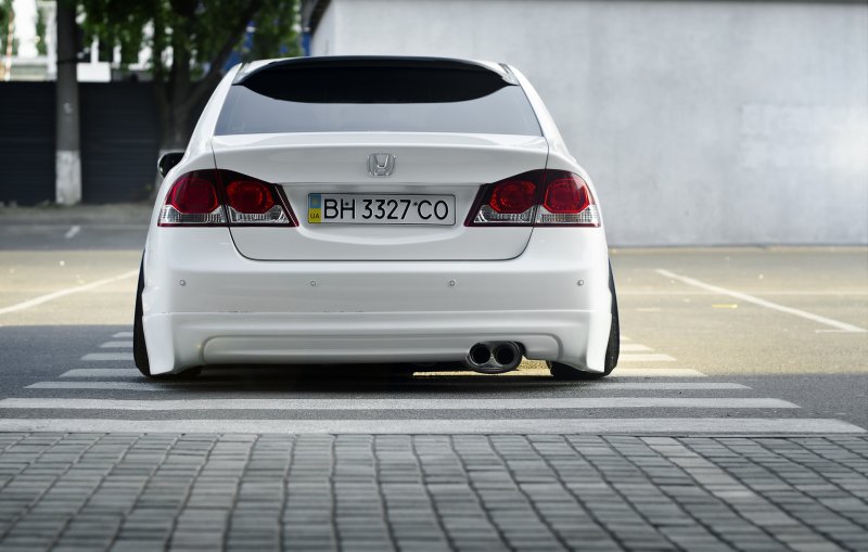 Honda Civic 4d сзади