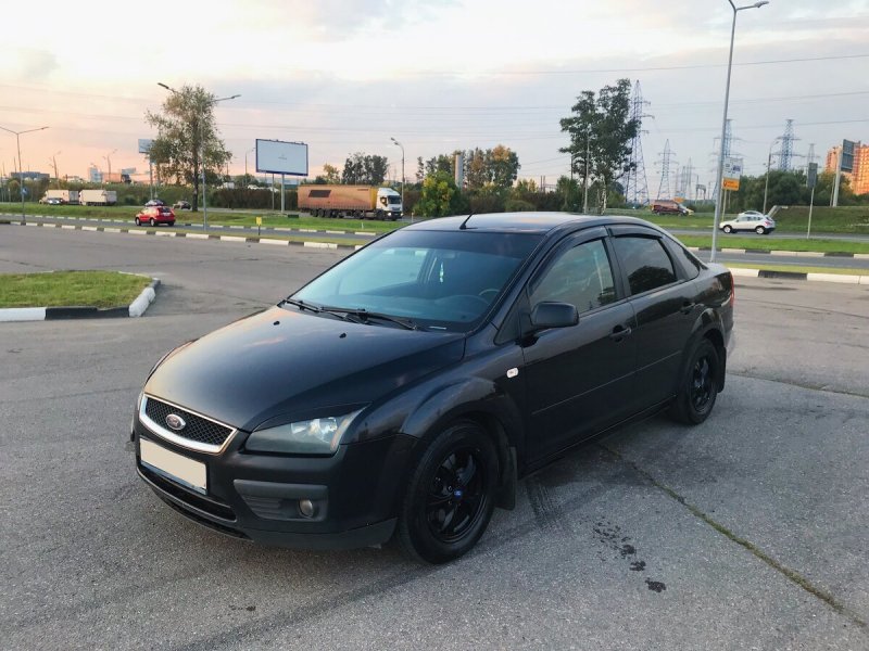 Ford Focus 2 седан черный