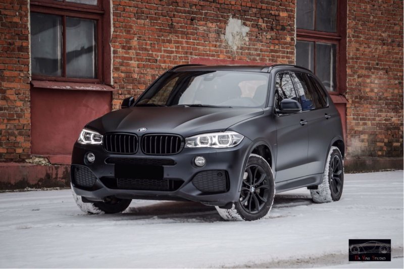 BMW x5 f15 черный матовый