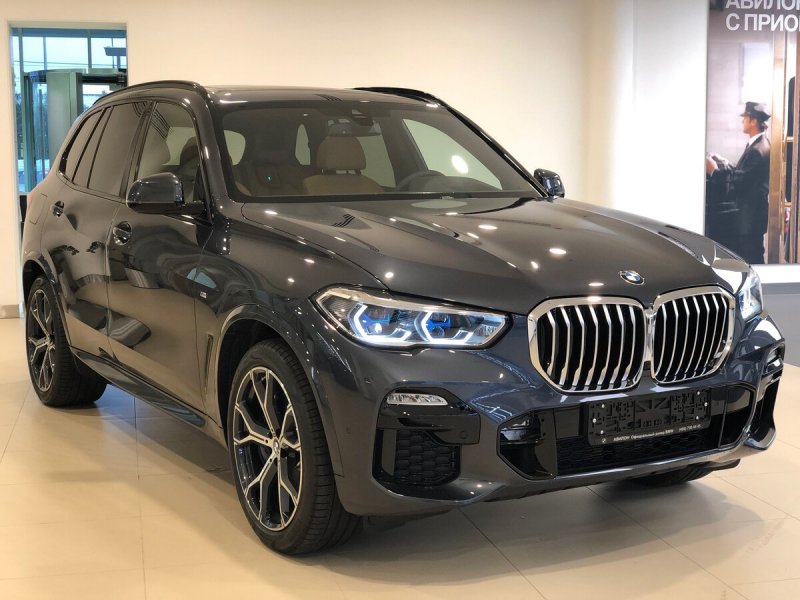 BMW x5 g05 серый