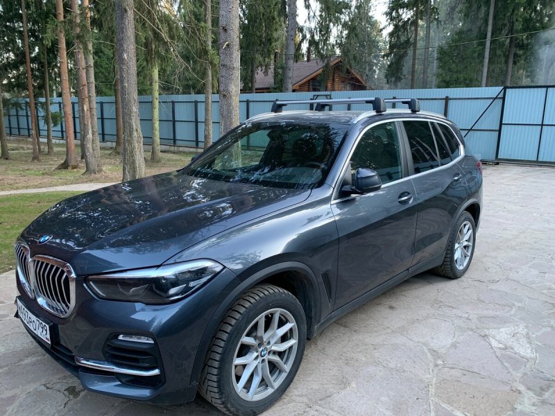 БМВ х5 g05 Арктический серый