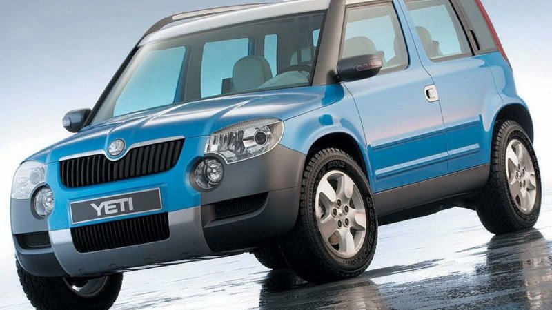 Skoda Yeti 3 дверные 4