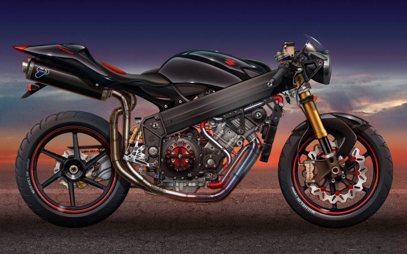 Suzuki motorbike