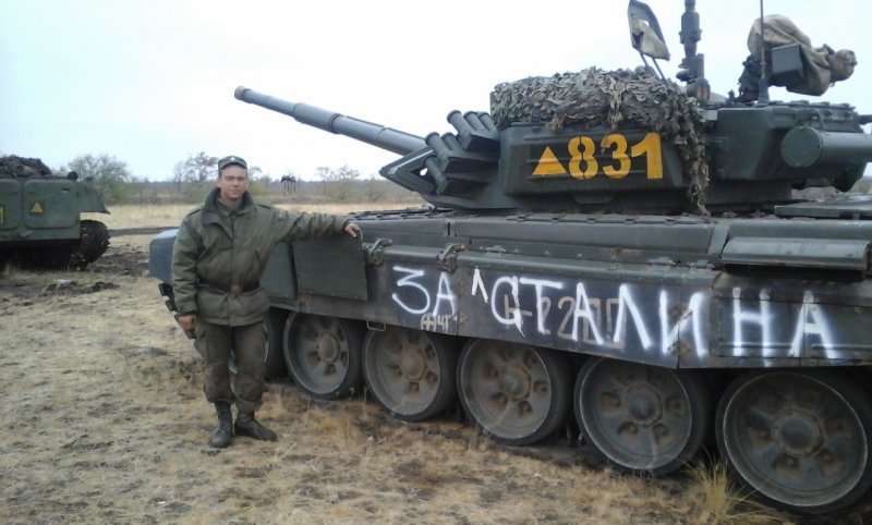 Танки т72 на Донбассе