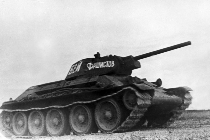 Великая Отечественная война танк т 34