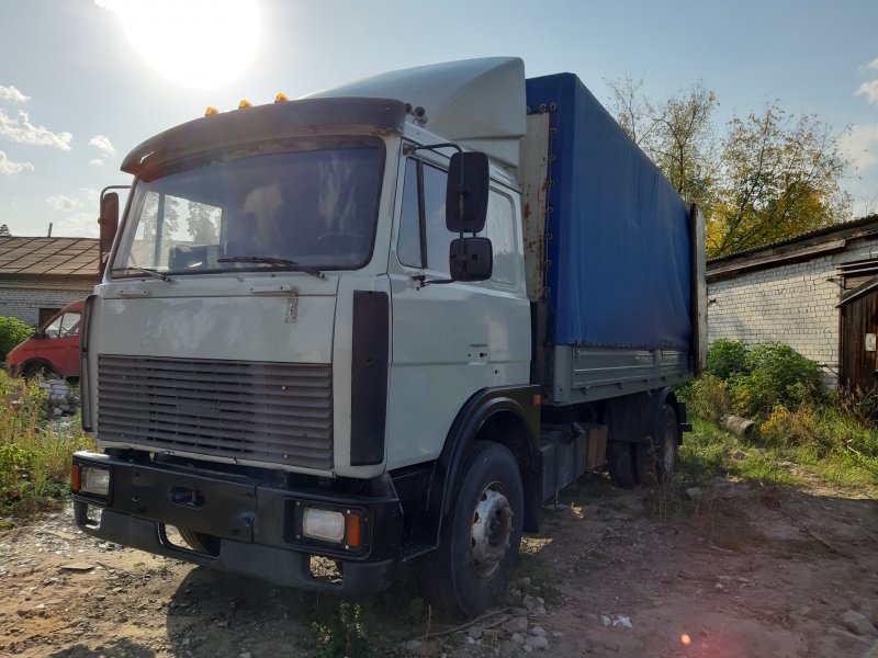 Салон кабины МАЗ 5551