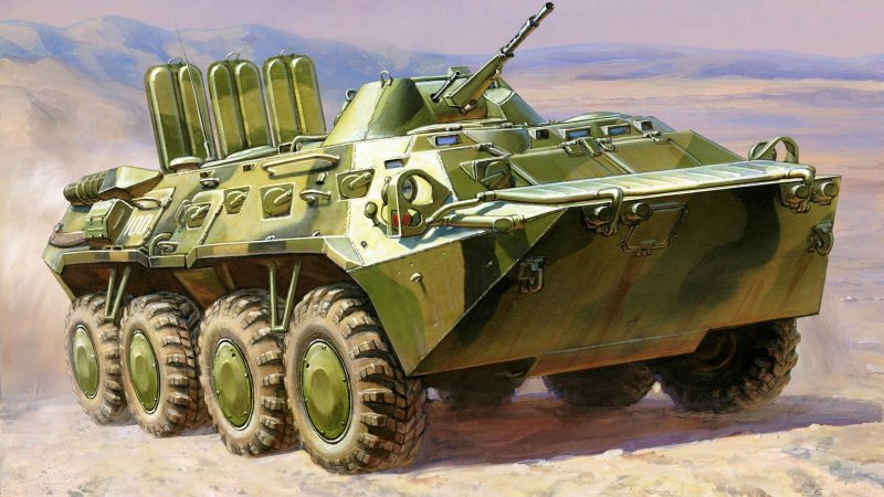 Танк БТР 80