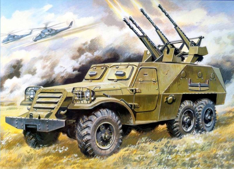 БТР-152 бронетранспортёр