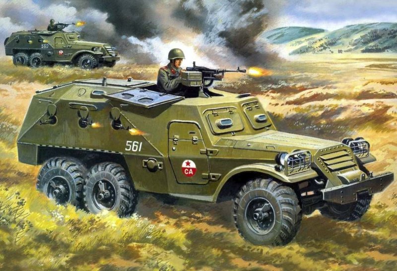 211 SKIF бронетранспортер БТР-152к 1/35