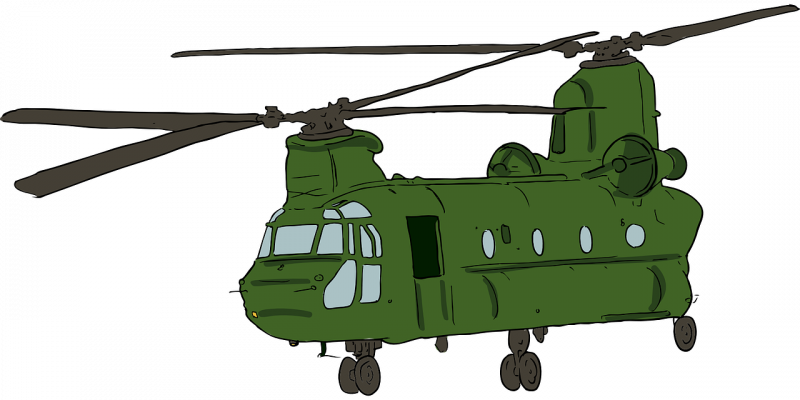 Боинг Ch-47 Чинук арт