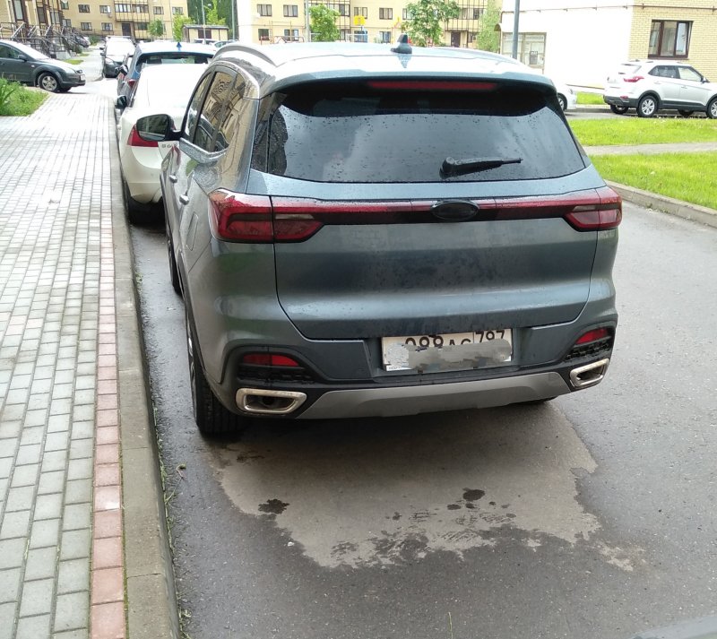 Антихром Tiggo 8 Pro