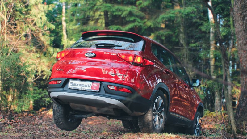 Chery Tiggo зима