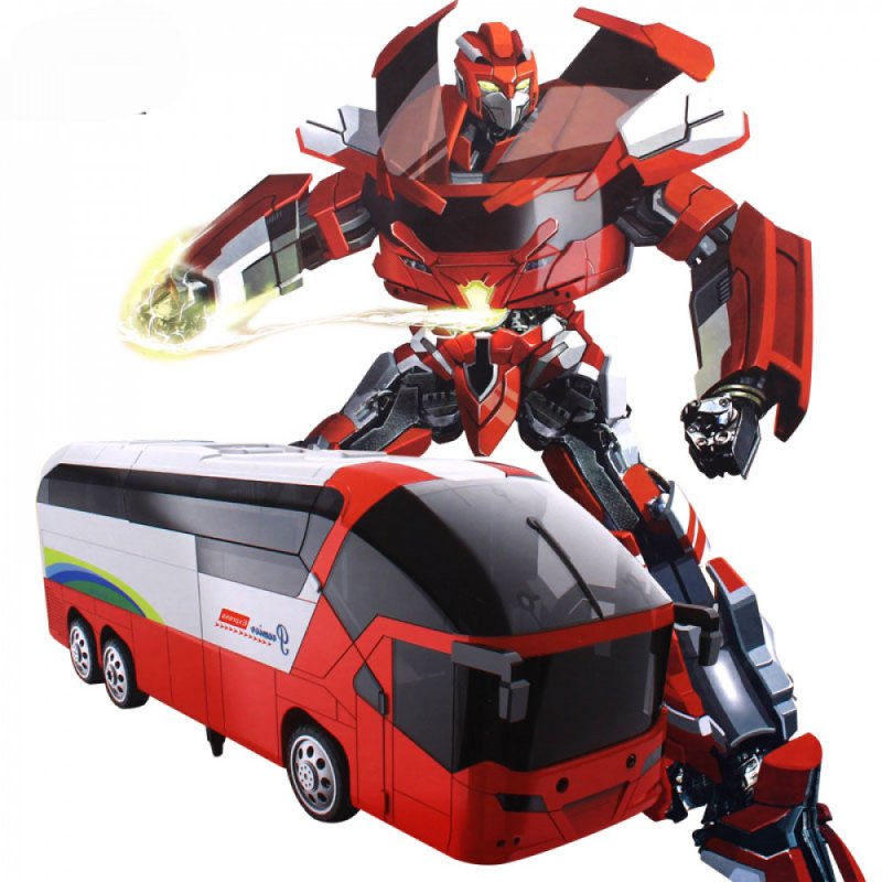 Радиоуправляемый трансформер Robot Bus Red