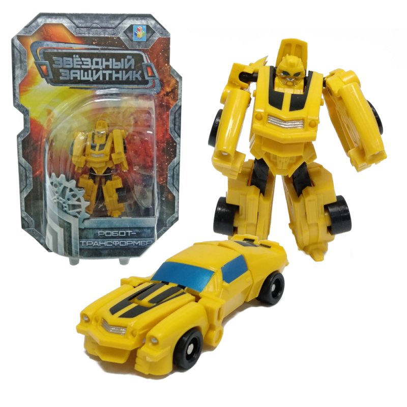 Трансформер 1toy Звёздный защитник: машина (т59368)