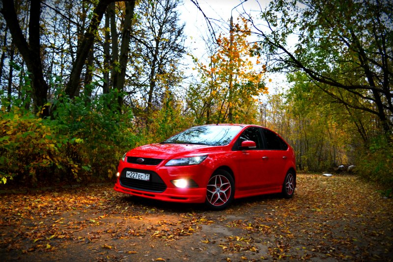 Ford Focus 2 RS Red