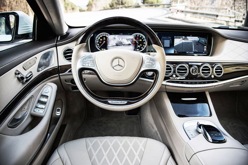 Мерседес Бенц Майбах s600 салон