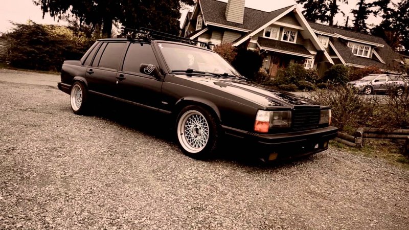 Volvo 740 Turbo stance