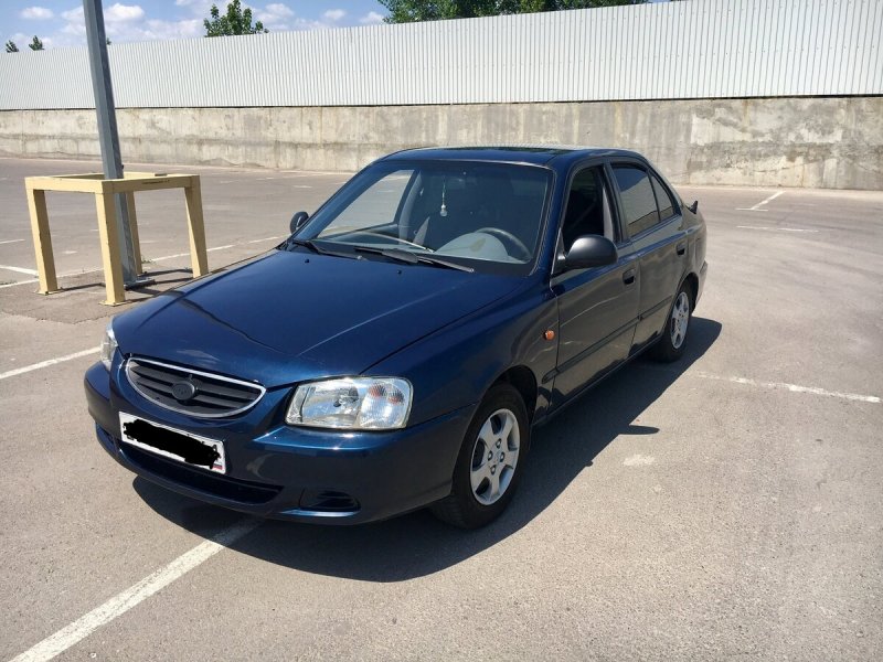 Hyundai акцент 2008
