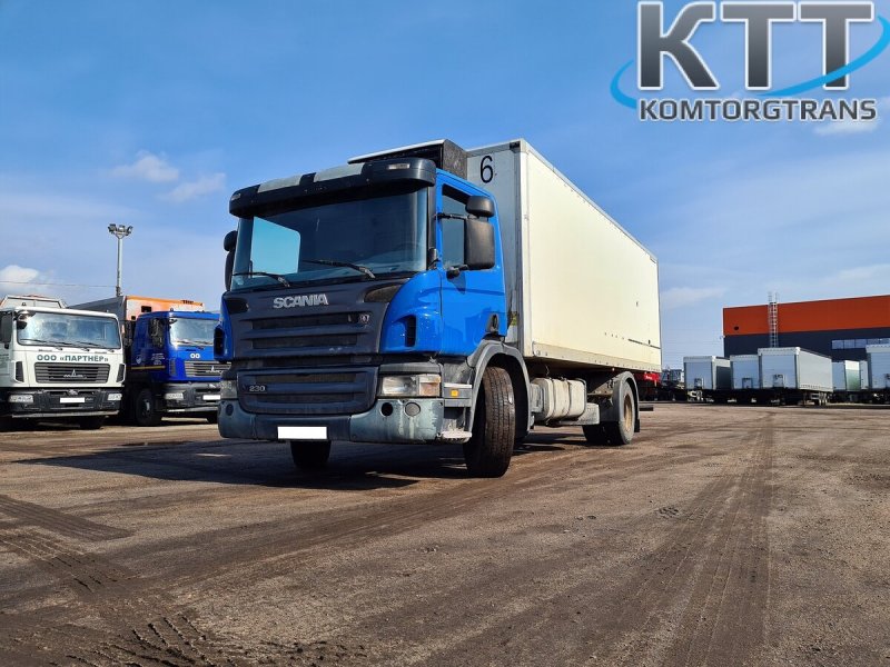 Scania p250 с прицепом