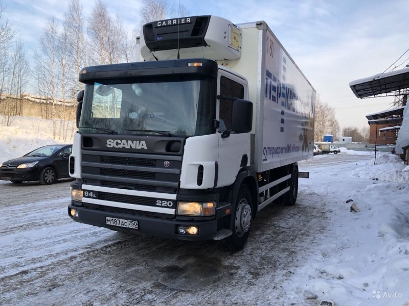 Scania r500 Topline с полуприцепом
