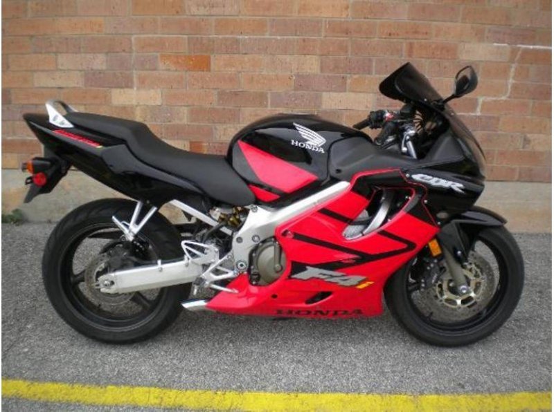 Honda CBR 600 f4 желтый