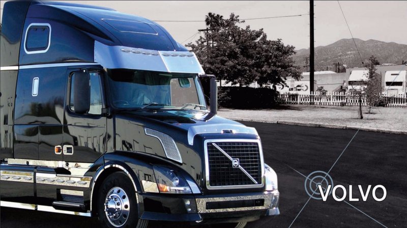 Хром на Volvo VNL 780