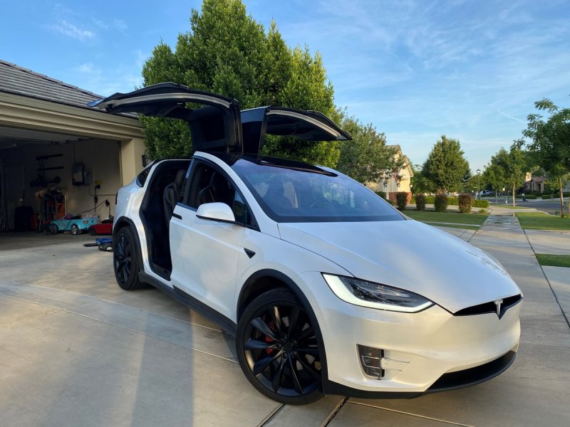 Tesla model x обвес
