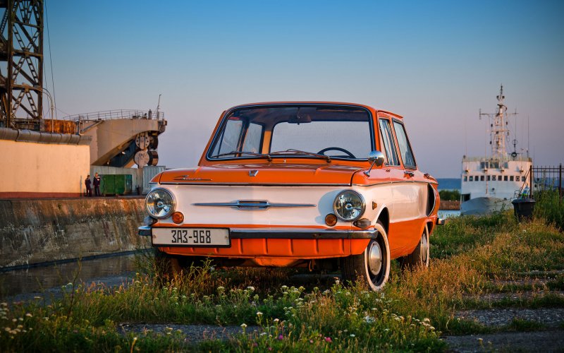 ЗАЗ 968 оранжевый