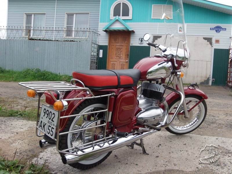 Ява старушка 350 с багажником
