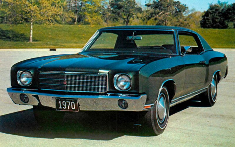 Chevrolet Monte Carlo 1970 года