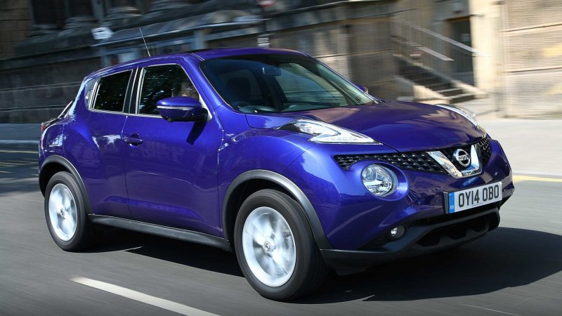 Nissan Juke 2014 фиолетовый